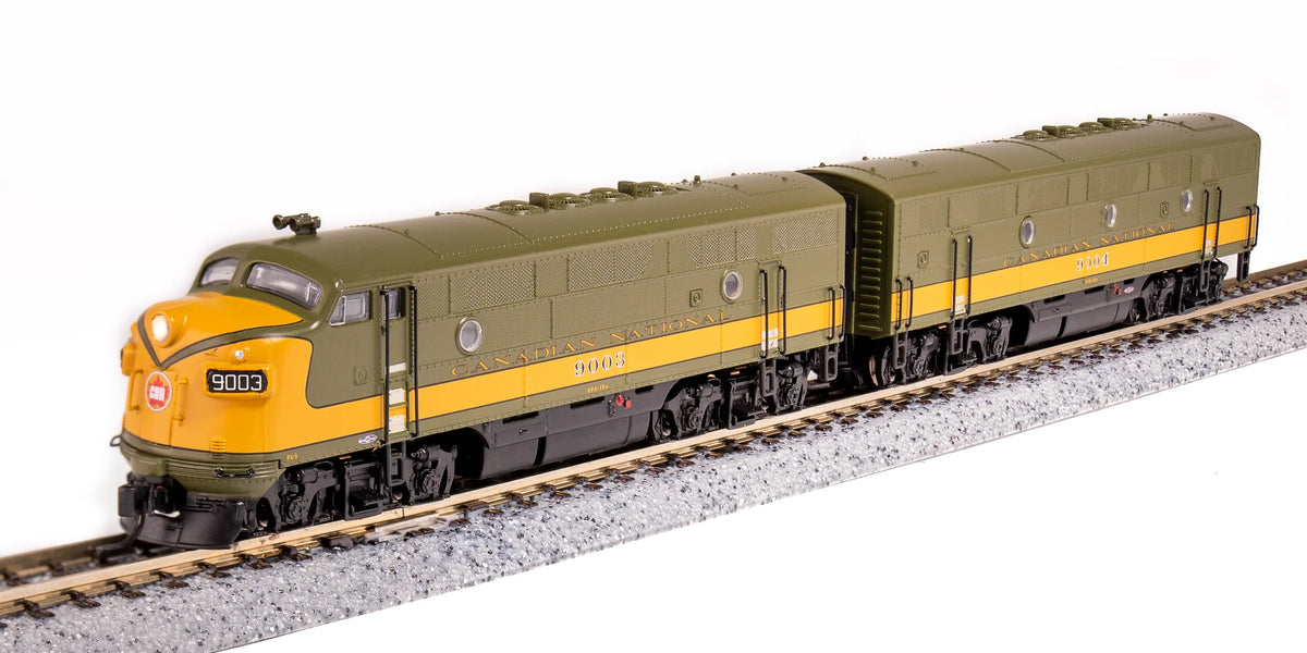 BLI 6831 N Scale EMD F3A-B Diesel Set Canadian National CN 9003