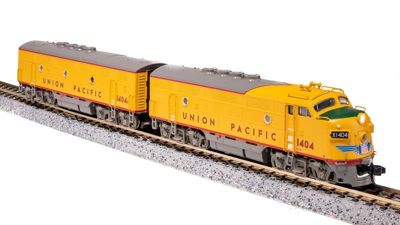 BLI 6836 N Scale EMD F3A-B Diesel Set Union Pacific UP 1404/1404B Paragon4 DCC