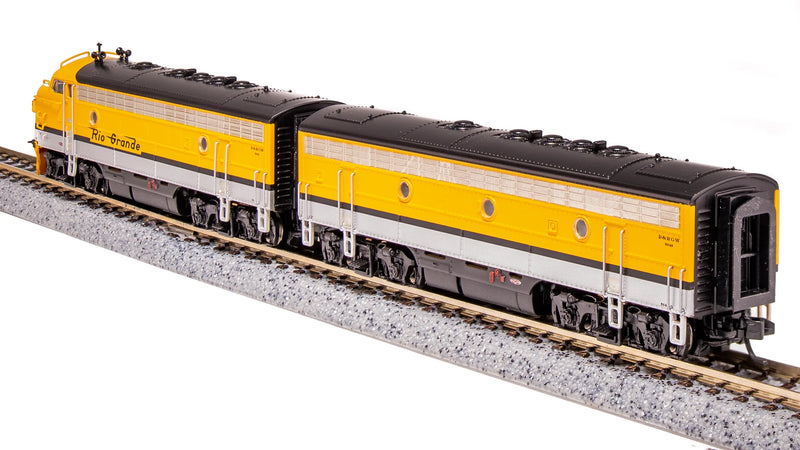 BLI 6862 N Scale EMD F7A-B Diesel Set Rio Grande D&RGW 5641/5642 Paragon4 DCC