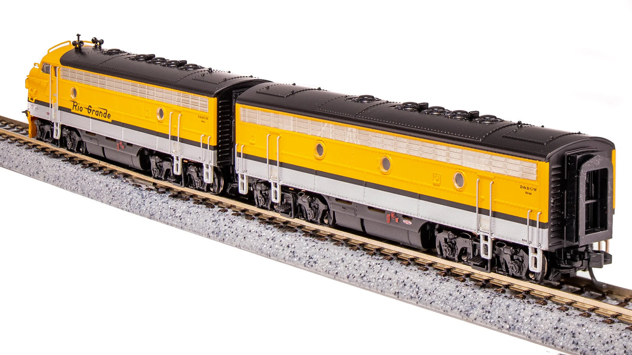 BLI 6862 N Scale EMD F7A-B Diesel Set Rio Grande D&RGW 5641/5642 Paragon4 DCC