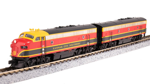 BLI 6864 N Scale EMD F7A-B Diesel Set Kansas City Southern KCS 71A/B Paragon4 DCC