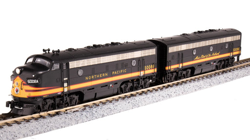 BLI 6865 N Scale EMD F7A-B Diesel Set Northern Pacific NP 6008A/B Paragon4 DCC