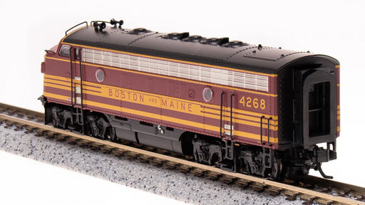 BLI 6871 N Scale EMD F7A Diesel Boston & Maine B&M 4268A Paragon4 DCC