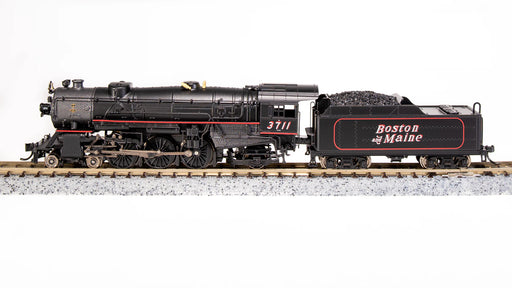 BLI 6922 N Scale 4-6-2 Pacific Steam Locomotive Boston & Maine 3711 with Paragon4 DCC