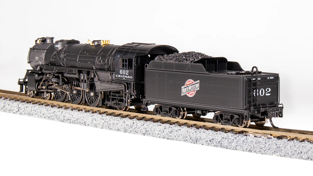 BLI 6928 N Scale 4-6-2 Heavy Pacific Steam Loco C&NW 602 Paragon4 (Sound/DC/DCC)