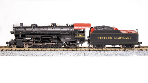 BLI 6953 N Scale 4-6-2 Light Pacific Steam Loco Western Maryland WM 208 Paragon4 (Sound/DC/DCC)