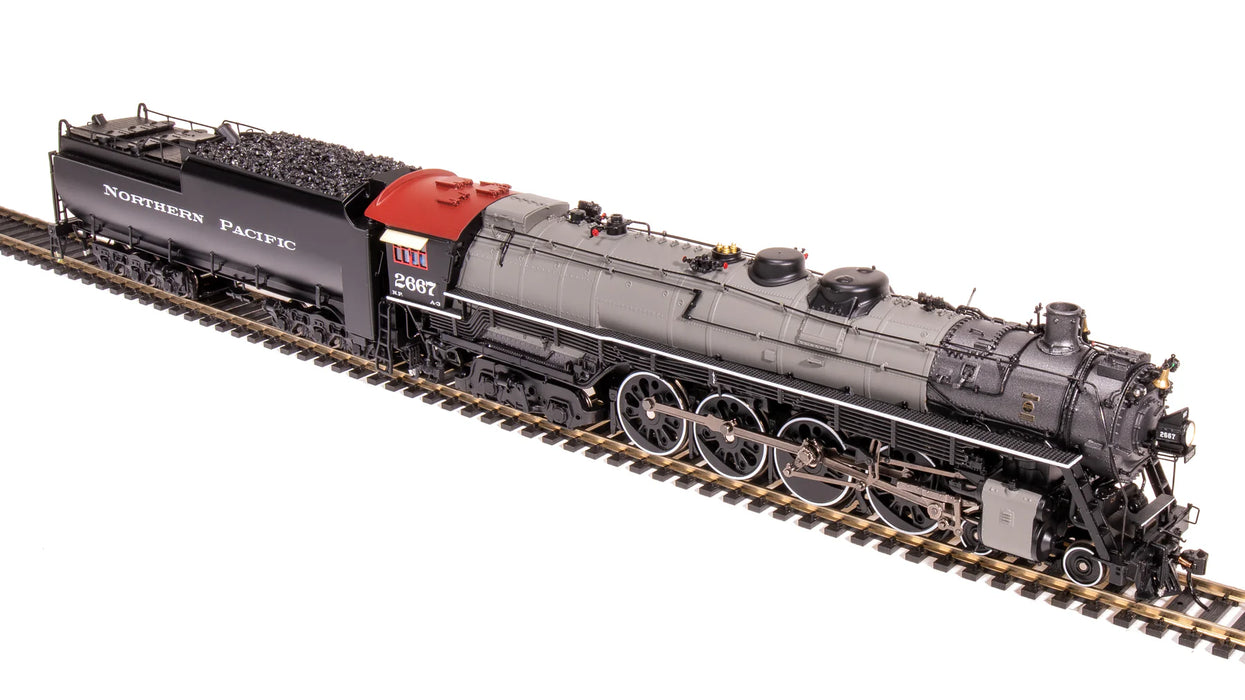 BLI 6962 HO Scale 4-8-4 A-3 Steam Loco Northern Pacific 2667 Hybrid Hybrid Paragon4 DCC