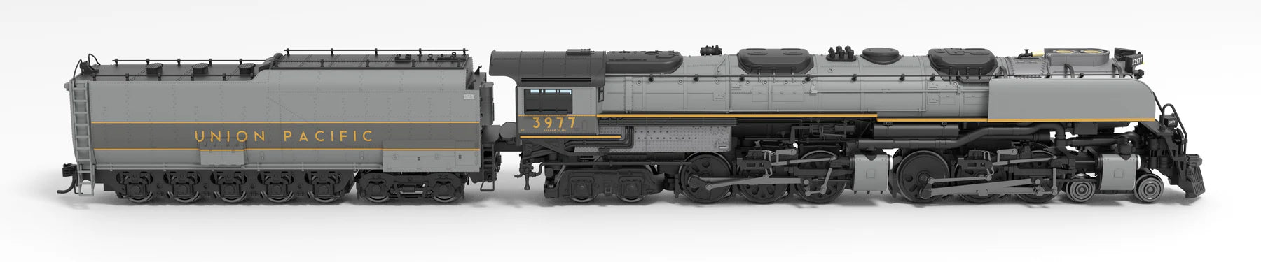 BLI 6985 N Scale 4-6-6-4 Challenger Steam Loco Union Pacific UP 3977 - Paragon4 (DC/DCC/Sound/Smoke - Oil Tender)
