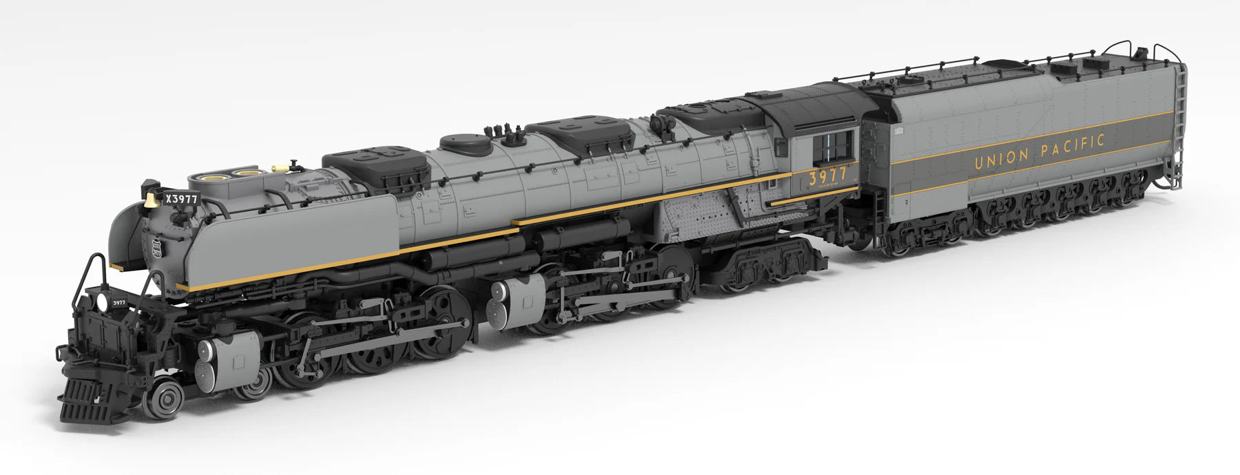 BLI 6985 N Scale 4-6-6-4 Challenger Steam Loco Union Pacific UP 3977 - Paragon4 (DC/DCC/Sound/Smoke - Oil Tender)