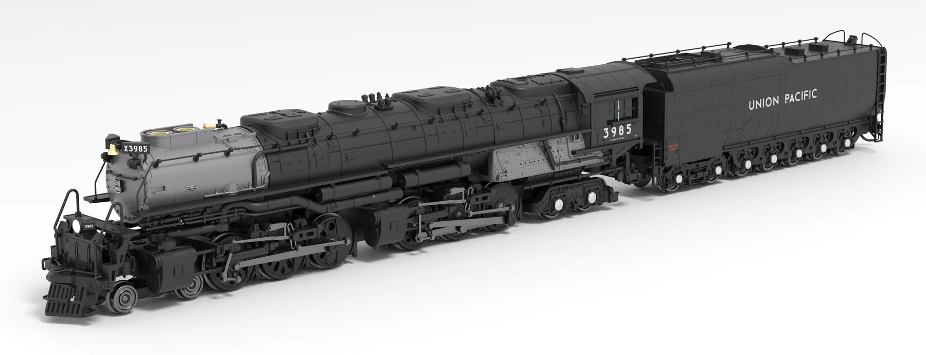 BLI 6986 N Scale 4-6-6-4 Challenger Steam Loco Union Pacific UP 3985 - Paragon4 (DC/DCC/Sound/Smoke - Oil Tender)