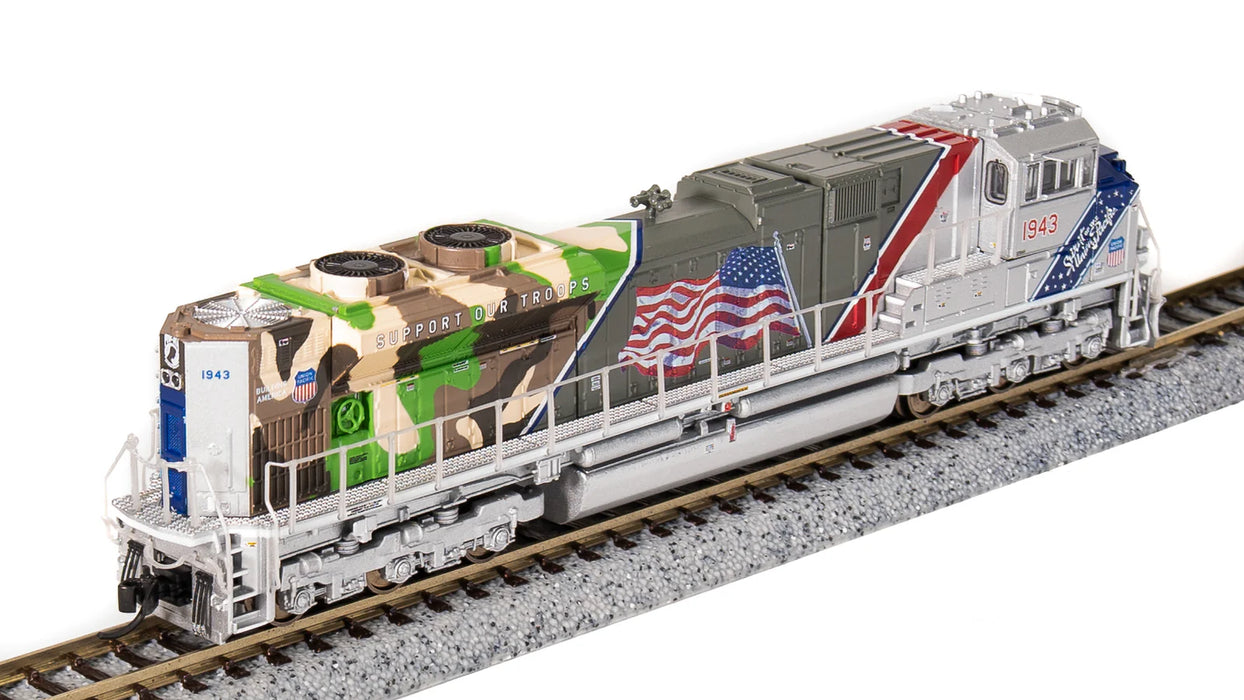 BLI 7030 N Scale EMD SD70ACe Diesel Union Pacific "Spirit of the UP" 1943 Paragon4 DCC