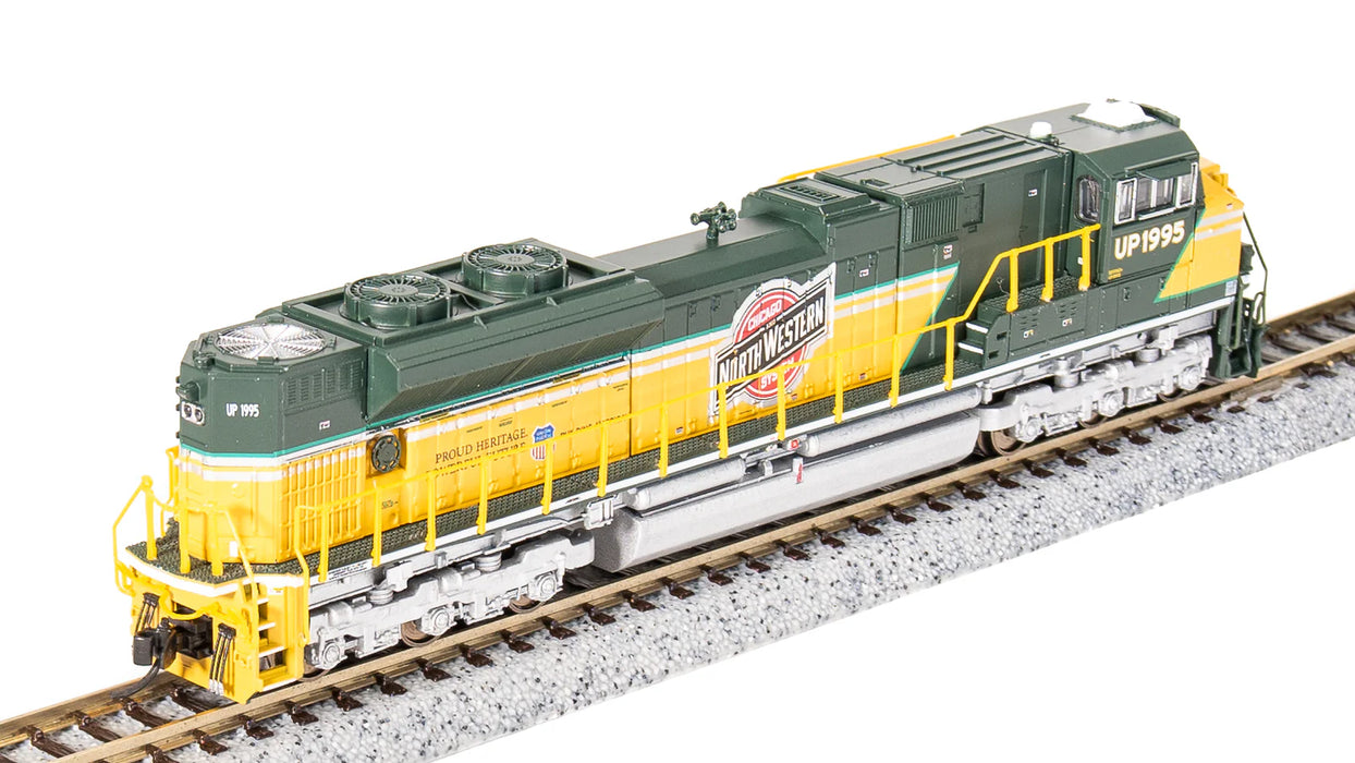 BLI 7035 N Scale EMD SD70ACe Diesel CNW Heritage Union Pacific UP 1995 Paragon4 DCC
