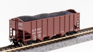 BLI 7150 N Scale 3 Bay Hopper Santa Fe ATSF (2 Pack Set A)