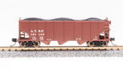 BLI 7151 N Scale 3 Bay Hopper Santa Fe ATSF (2 Pack Set B)