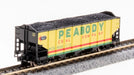 BLI 7163 N Scale H2A 3-Bay Hopper with Load Peabody Coal (2 Pack Set B)