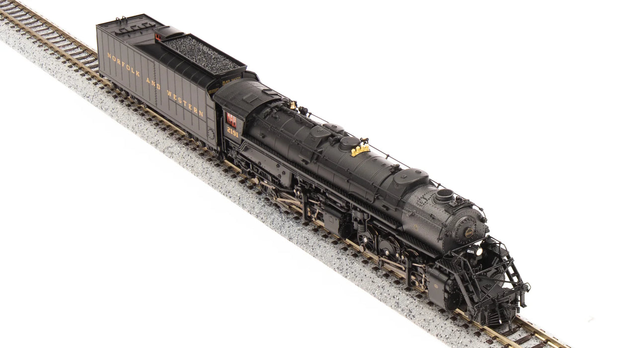 BLI N Scale Y6b 2-8-8-2 Steam Loco Norfolk Western N&W Paragon4 (Sound/DC/DCC)