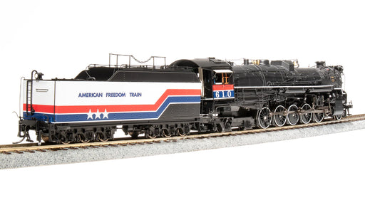 BLI 7245 HO Scale T&P 2-10-4 Steam Loco American Freedom Train 610 Paragon4 Hybrid DCC