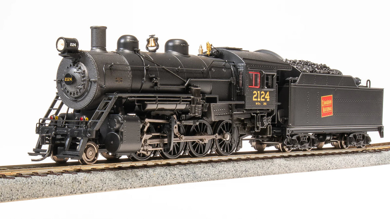 BLI 7324 HO Scale 2-8-0 Consolidation Steam Loco Canadian National CN 2124 Paragon4 DCC