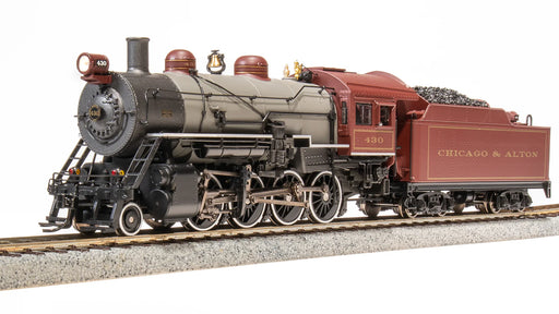 BLI 7327 HO Scale 2-8-0 Consolidation Steam Loco Chicago & Alton 430 Paragon4 DCC