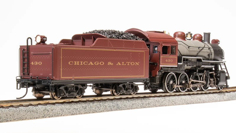 BLI 7327 HO Scale 2-8-0 Consolidation Steam Loco Chicago & Alton 430 Paragon4 DCC