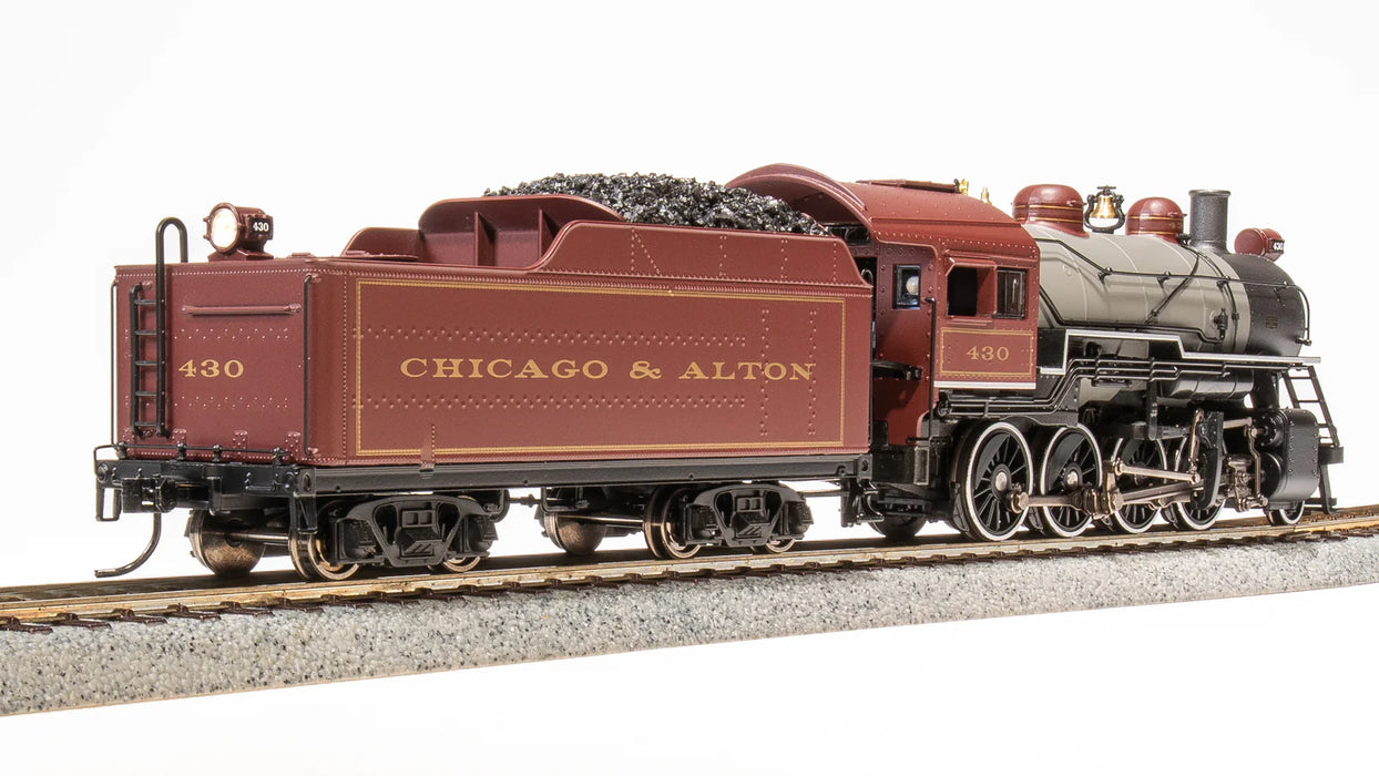BLI 7327 HO Scale 2-8-0 Consolidation Steam Loco Chicago & Alton 430 Paragon4 DCC