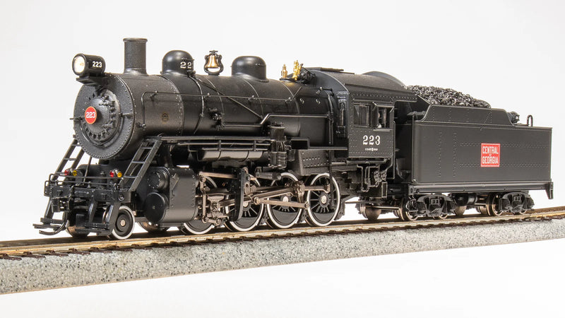 BLI 7330 HO Scale 2-8-0 Consolidation Steam Loco Central of Georgia 223 Paragon4 DCC