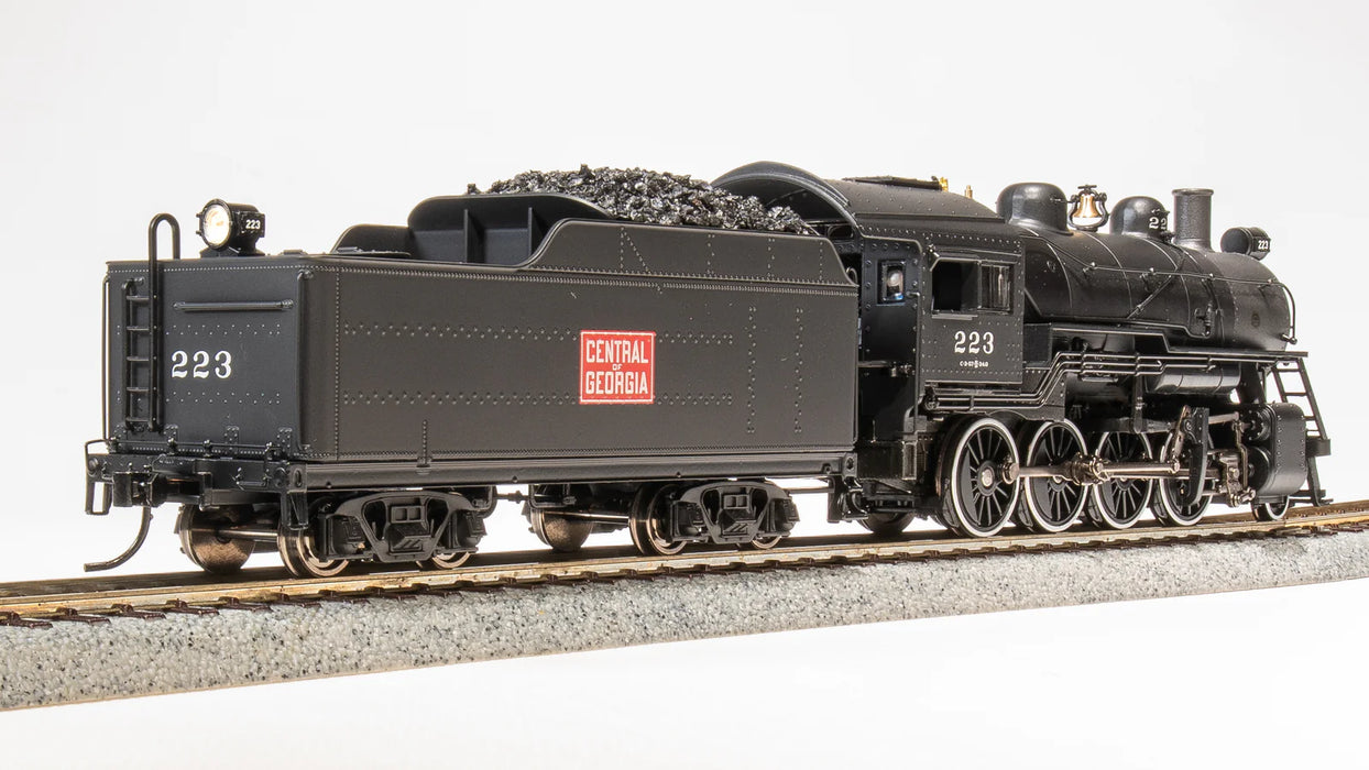 BLI 7330 HO Scale 2-8-0 Consolidation Steam Loco Central of Georgia 223 Paragon4 DCC
