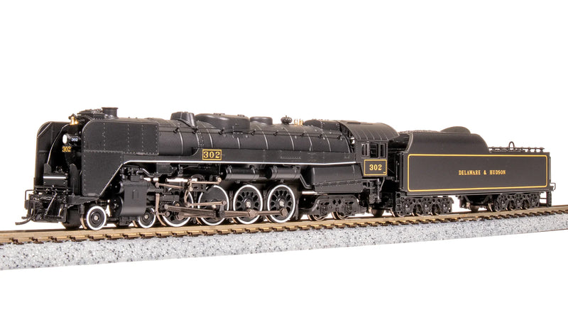 BLI 7409 N Scale 4-8-4 T1 Steam Locomotive Delaware & Hudson D&H 302 with Paragon4 DCC