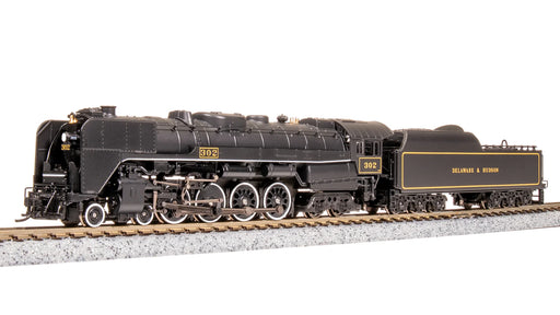BLI 7409 N Scale 4-8-4 T1 Steam Locomotive Delaware & Hudson D&H 302 with Paragon4 DCC