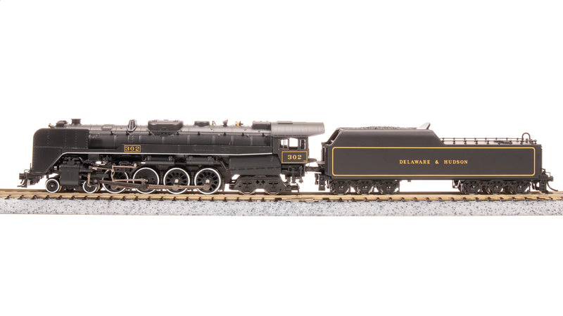 BLI 7409 N Scale 4-8-4 T1 Steam Locomotive Delaware & Hudson D&H 302 with Paragon4 DCC