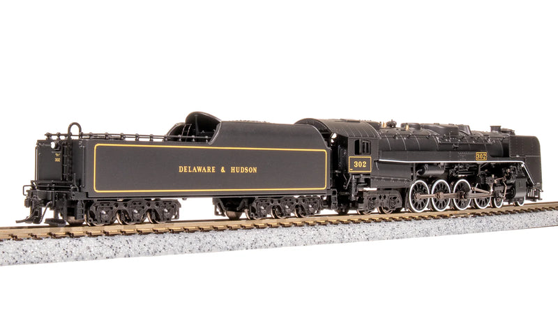 BLI 7409 N Scale 4-8-4 T1 Steam Locomotive Delaware & Hudson D&H 302 with Paragon4 DCC