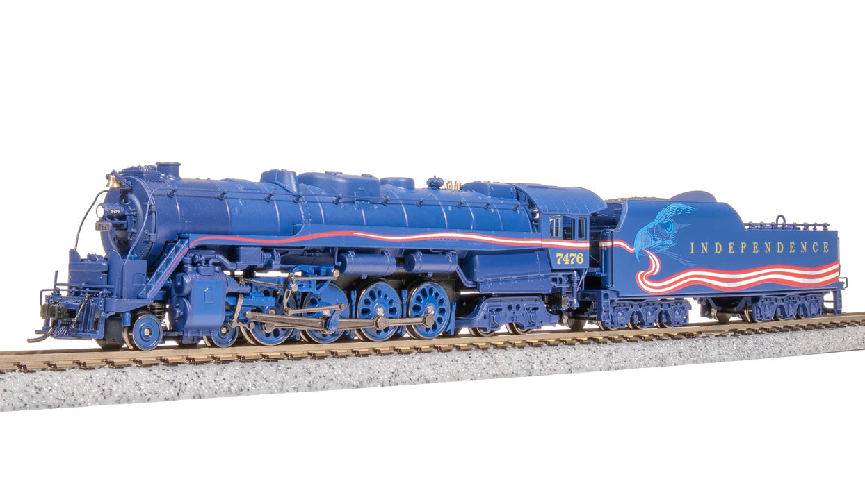 BLI 7411 N Scale 4-8-4 T1 Steam Locomotive Independence 7475 with Paragon4 DCC