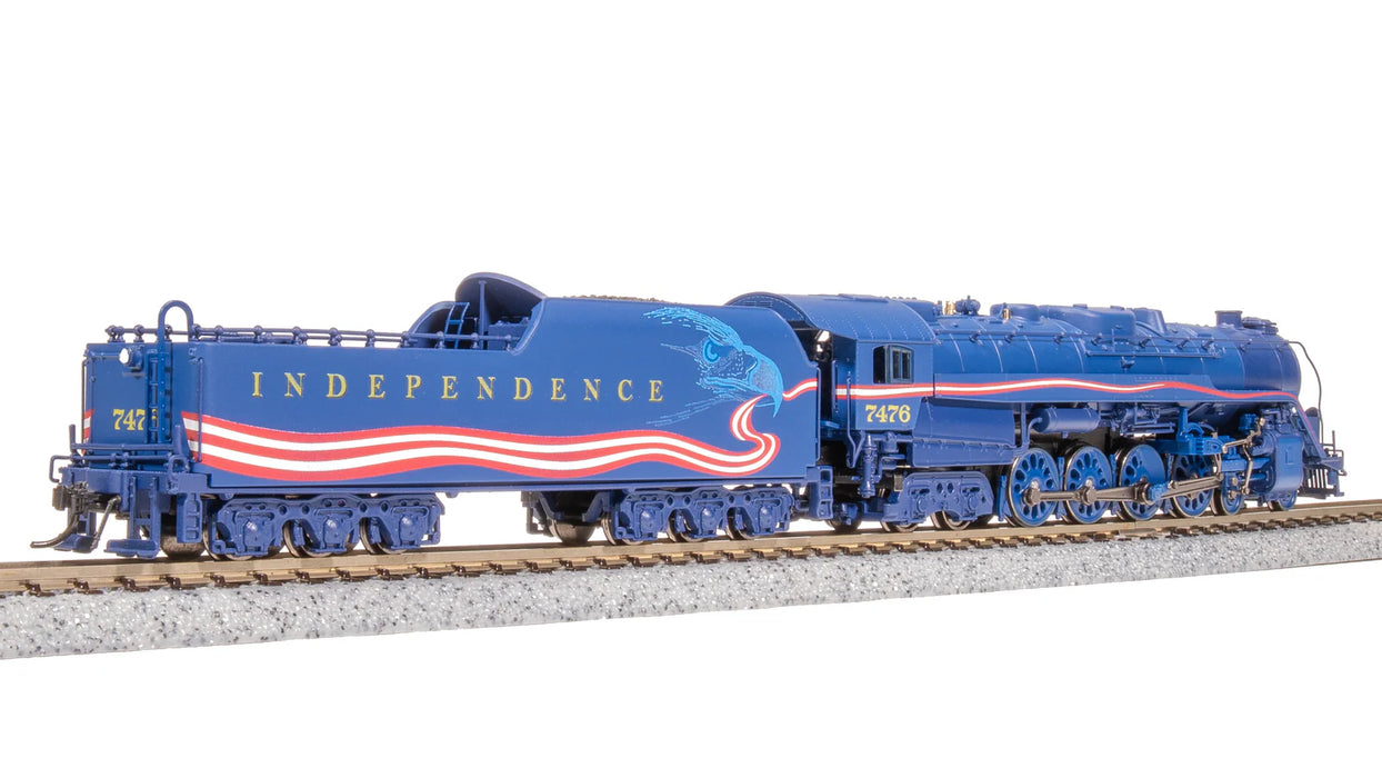 BLI 7411 N Scale 4-8-4 T1 Steam Locomotive Independence 7475 with Paragon4 DCC