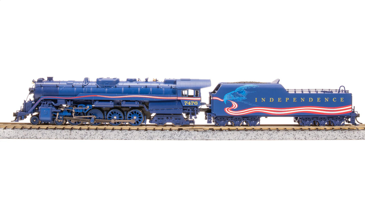 BLI 7411 N Scale 4-8-4 T1 Steam Locomotive Independence 7475 with Paragon4 DCC