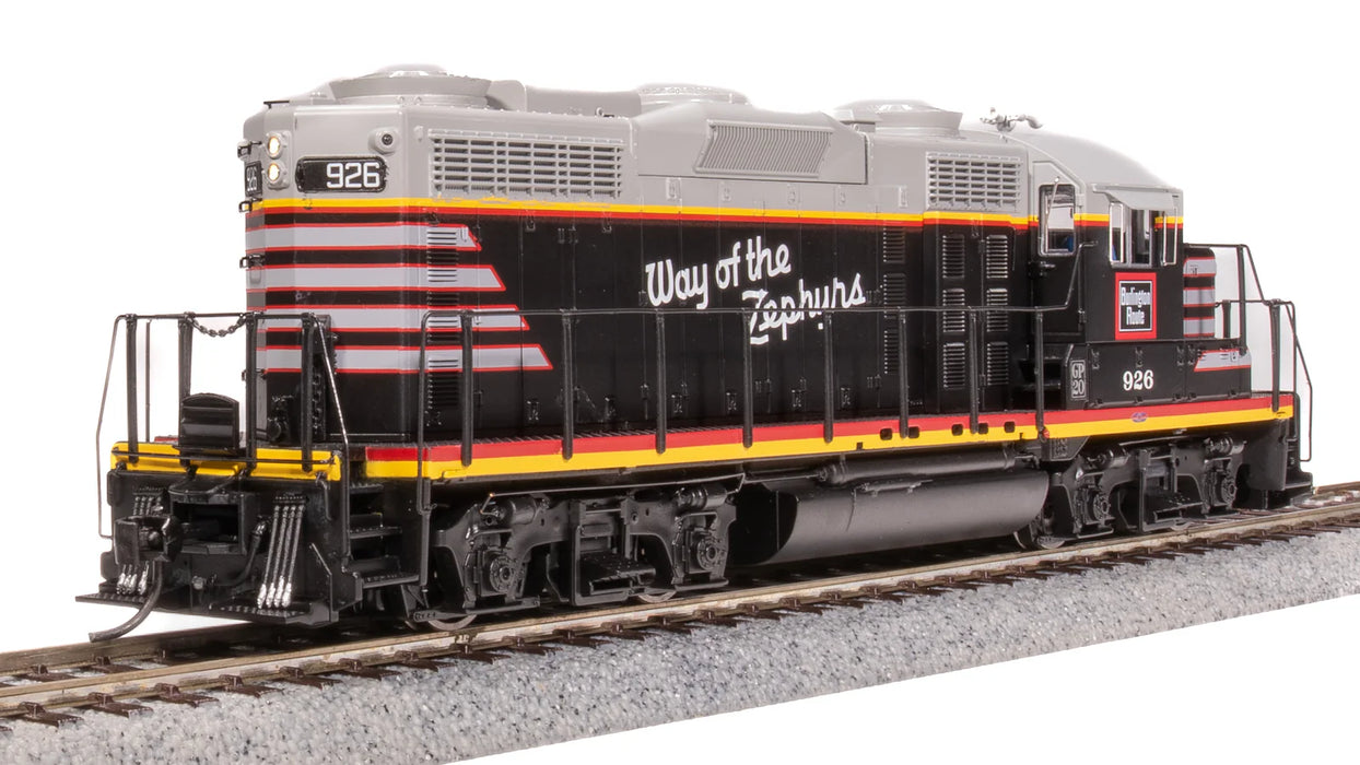 BLI 7474 HO Scale EMD GP20 Burlington CB&Q 925 Paragon4 (Sound/DC/DCC)