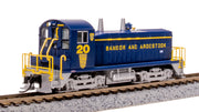 BLI 7484 N Scale EMD NW2 Diesel Bangor & Aroostook BAR 20 Paragon4 DCC