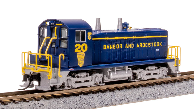 BLI 7484 N Scale EMD NW2 Diesel Bangor & Aroostook BAR 20 Paragon4 DCC