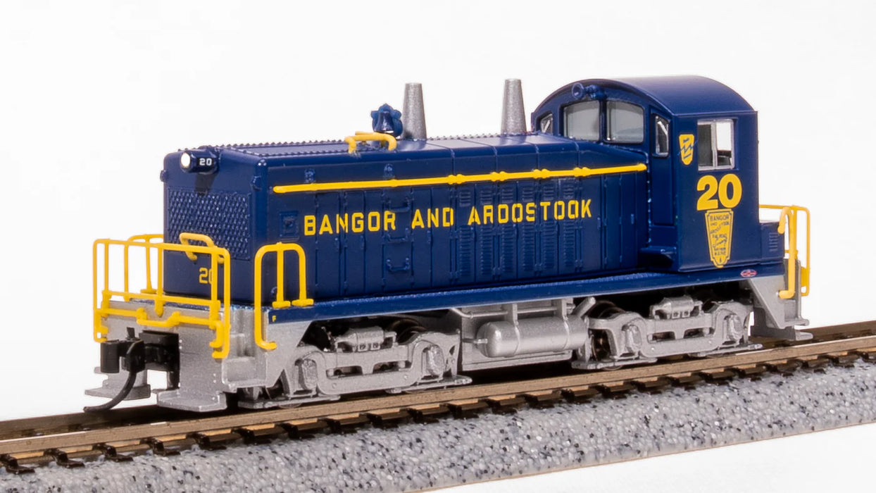 BLI 7485 N Scale EMD NW2 Bangor & Aroostook BAR 21 Paragon4 (Sound/DC/DCC)