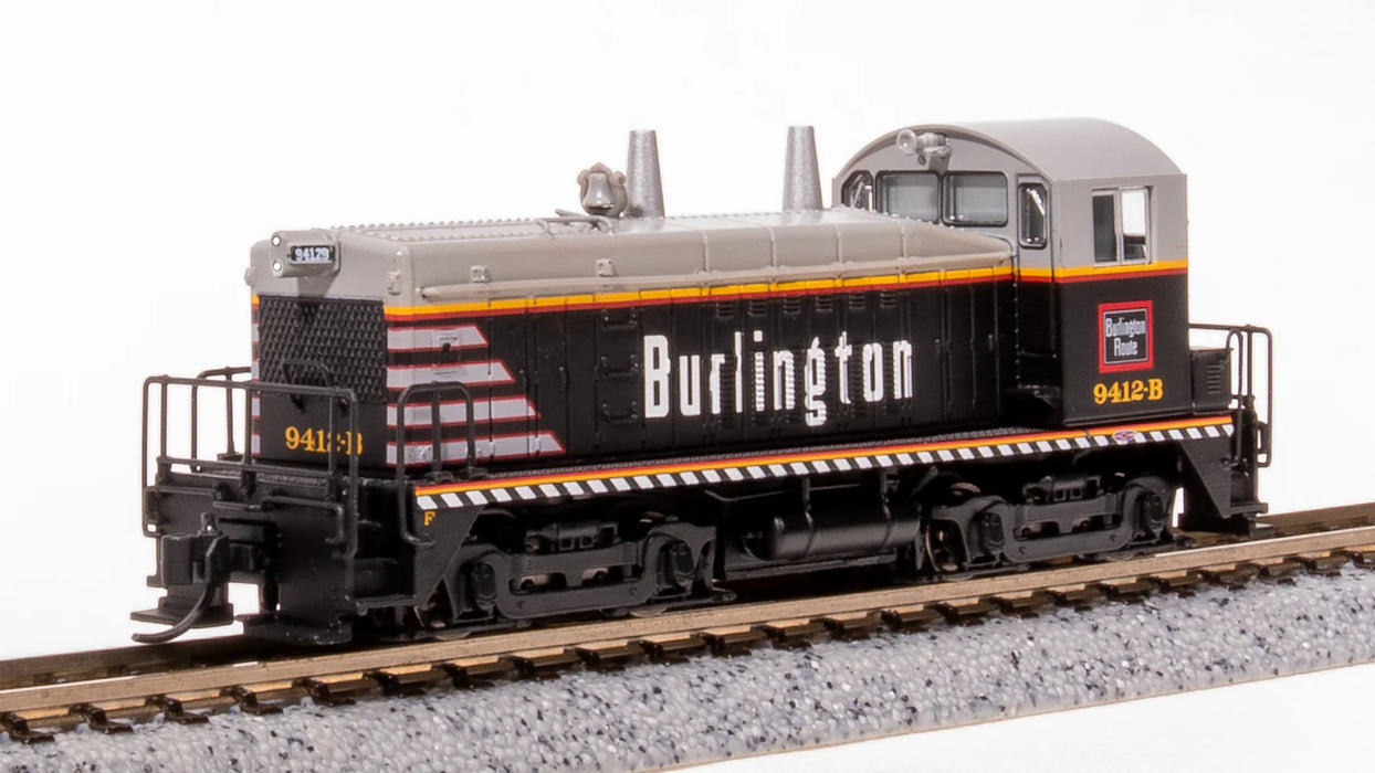 BLI 7486 N Scale EMD NW2 Diesel Burlington CB&Q 9407-B Paragon4 DCC