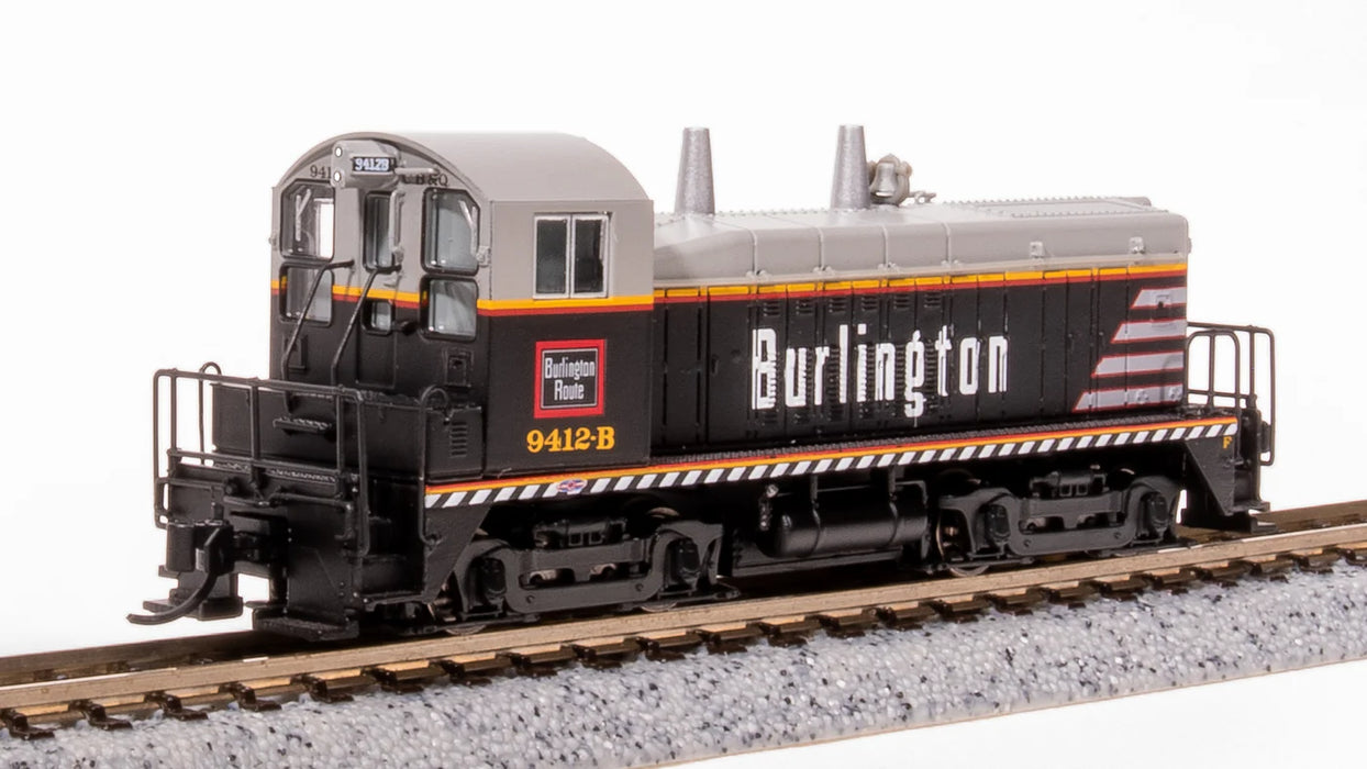 BLI 7487 N Scale EMD NW2 Burlington CB&Q 9412-B Paragon4 (Sound/DC/DCC)