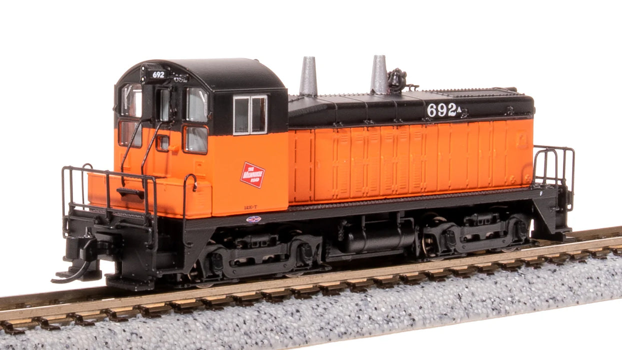 BLI  7519 N Scale EMD SW7 Diesel Milwaukee Road MILW 692A Paragon4 DCC