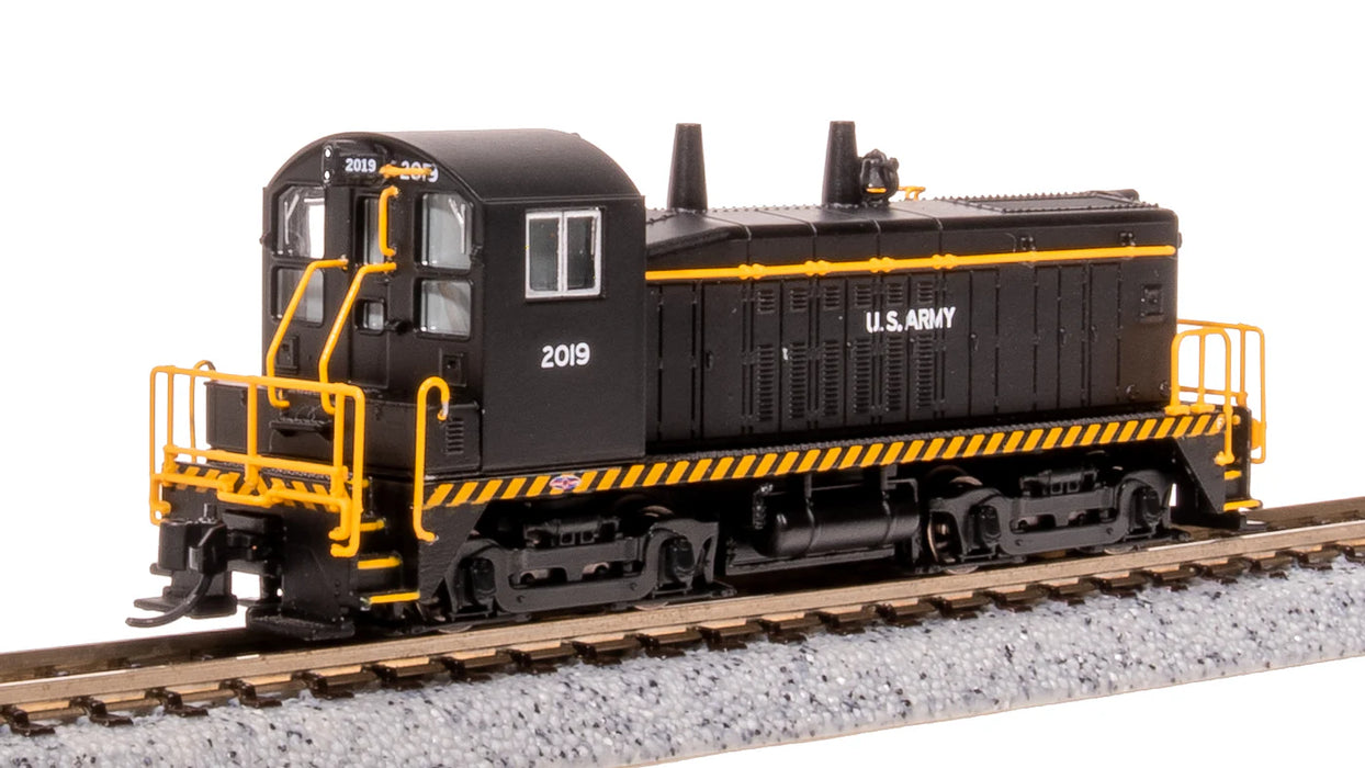 BLI 7527 N Scale EMD SW8 Diesel US Army 2034 Paragon4 DCC