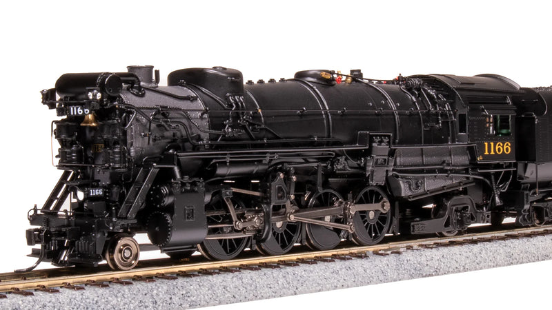 BLI 7593 HO Scale 2-8-2 Class K-2 Mikado Steam Loco Chesapeake & Ohio C&O 1196 Hybrid Paragon4 DCC