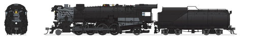 BLI 7599 HO Scale 2-8-2 Class K-2 Mikado Steam Loco Painted Unlettered Hybrid Paragon4 DCC