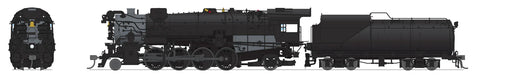 BLI 7599 HO Scale 2-8-2 Class K-2 Mikado Steam Loco Painted Unlettered Hybrid Paragon4 DCC