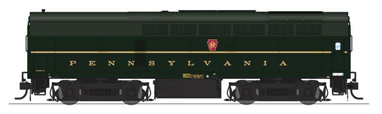 BLI 7692 HO Scale Baldwin BF-16 A/B Set Sharknose Diesel "Single Stripe" PRR 2003A/2006B - Paragon4