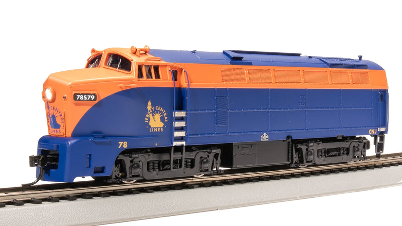 BLI 7701 HO Scale Baldwin RF-16 A Unit Sharknose Diesel Jersey Central CNJ 79 - Paragon4