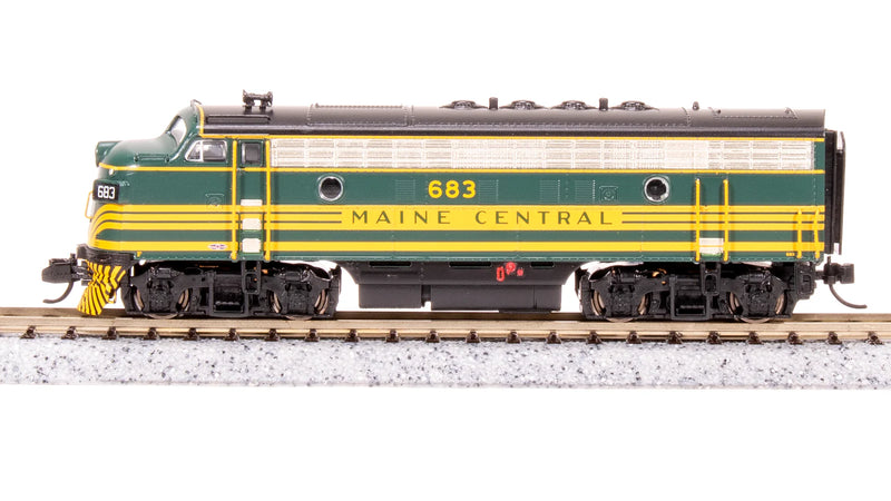 BLI 7723 N Scale EMD Diesel F3A/B Set Maine Central MEC 683/671B Paragon4 DCC