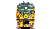 BLI 7723 N Scale EMD Diesel F3A/B Set Maine Central MEC 683/671B Paragon4 DCC