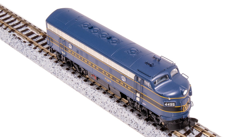 BLI 7766 N Scale EMD F7A Baltimore & Ohio B&O 4500 with Paragon4